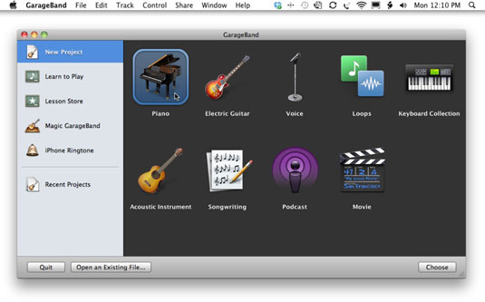 How to delete garageband instruments on mac